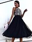 cheap Elegant Dresses-Women&#039;s Swing Dress Midi Dress - Sleeveless Geometric Sequins Glitter Spring &amp; Summer Elegant Cocktail Party Going out Birthday 2020 Black S M L XL XXL XXXL