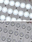 billige Vanity-lamper-ZDM® 2m Lyssett Lysslynger 10 LED SMD 5054 1 x 12V 2A adapter 1 x dimmerbryter 1set Kjølig hvit Vanntett Kreativ Dekorativ 110-240 V / Selvklebende