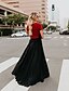 cheap Skirts-Elegant Women&#039;s Swing Maxi Skirt in Chiffon Satin