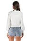 cheap Hoodies &amp; Sweatshirts-Women&#039;s Daily Sweatshirt Solid Colored Basic Streetwear Hoodies Sweatshirts  Cotton Loose White