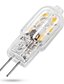 abordables Luces LED de 2 Pin-zdm g4 2.5w bombilla led 10 paquete led bi-pin g4 base 20w bombilla halógena reemplazo blanco cálido / blanco frío dc12v