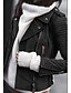cheap Jackets-Women&#039;s Jacket Daily Fall Spring Regular Coat Regular Fit Casual Jacket Long Sleeve Solid Colored Pure Color Black Brown