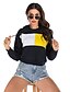 cheap Hoodies &amp; Sweatshirts-Women&#039;s Hoodie Color Block Daily Basic Streetwear Hoodies Sweatshirts  Cotton Loose Royal Blue