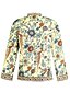 billige Tops &amp; Blouses-Dame Bluse Skjorte Geometrisk Krave Toppe Løstsiddende Blå Gul Orange