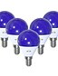 abordables Ampoules Globe LED-12 pcs 5 W Ampoules Globe LED 460 lm E14 E26 / E27 G45 11 Perles LED SMD 2835 Soirée Décorative Vacances Blanc Chaud Blanc Froid Rouge 220-240 V 110-120 V