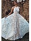 cheap Maxi Dresses-Women&#039;s Maxi White Dress Swing Floral Strap S M Slim / Lace