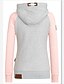 cheap Winter Coats-Women&#039;s Plus Size Hoodie Solid Colored Casual Hoodies Sweatshirts  Black Blue Blushing Pink
