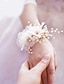 economico Wedding Accessories-Bouquet sposa Fiori finti Ricevimento di matrimonio Fibra 0-10 cm