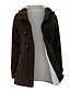 cheap Coats &amp; Trench Coats-Women&#039;s Solid Colored Basic Fall &amp; Winter Jacket Regular Daily Long Sleeve Wool Coat Tops Black
