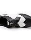 cheap Men&#039;s Shoes-Men&#039;s Dance Shoes Modern Shoes Ballroom Shoes Heel Thick Heel Black / White Lace-up / Performance / Practice