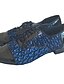 cheap Men&#039;s Shoes-Men&#039;s Dance Shoes Modern Shoes Ballroom Shoes Heel Thick Heel Black / Blue