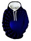 cheap Hoodies-Mens Graphic Hoodie Green Blue Purple Yellow Red Hooded Geometric Color Block 3D Pocket Daily Sports Print Plus Size Basic Designer Winter Autumn Squares Optical Illusion Casual Cotton