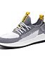 cheap Men&#039;s Shoes-Men&#039;s Trainers Athletic Shoes Comfort Shoes Driving Shoes Sporty Casual Daily Running Shoes Walking Shoes Tissage Volant Breathable Non-slipping Wear Proof Black Khaki Gray Spring Fall