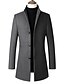 abordables Sale-Homme Manteau Manteau laine Entreprise Casual Laine Automne Chaud Vêtements d&#039;extérieur Vêtement Tenue Style classique Essentiel