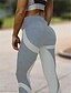abordables Graphic Chic-Mujer Básico Legging Estampado Estampado Alta cintura Negro Gris S M L / Delgado