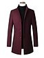 billige Sale-Herre Overfrakke Uld frakke Forretning Afslappet Uld Efterår Hold Varm Overtøj Tøj Klassisk Stil Nødvendighed