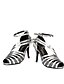 cheap Pumps &amp; Heels-Women&#039;s Dance Shoes Latin Shoes Heel Tassel Slim High Heel Customizable Black / Silver / Black / Beige / Performance / Practice