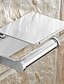billige Tilbehør til badeværelset-toalettpapirholder med hylle aluminiumslegering kreativ moderne aluminium 1 stk veggmontert for dispenserstativ for mobiltelefoner