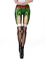 preiswerte Pants-Damen Grundlegend Weihnachten Halloween Haremshosen Hosen Hose 3D In voller Länge Weiß Schwarz Rote Wein Dunkelgray