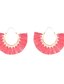 preiswerte Modische Ohrringe-Damen Ohrring Retro Freude Ohrringe Schmuck Gelb / Pink / Rosa Für Klub