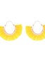 preiswerte Modische Ohrringe-Damen Ohrring Retro Freude Ohrringe Schmuck Gelb / Pink / Rosa Für Klub