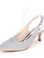 cheap Pumps &amp; Heels-Women&#039;s Wedding Shoes Glitter Crystal Sequined Jeweled Stiletto Heel Pointed Toe Synthetics Minimalism Fall / Spring &amp; Summer Light Purple / Champagne / White / Party &amp; Evening
