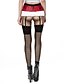 cheap Pants-Women&#039;s Christmas Print Legging - Color Block, Mesh Mid Waist Red S M L / Slim