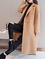 cheap Coats &amp; Trench Coats-Women&#039;s Overcoat Long Coat Duble Breasted Lapel Winter Coat Warm Windproof Trench Coat Slim Fit Elegant Casual Jacket Long Sleeve Outerwear