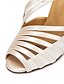 preiswerte Pumps &amp; Heels-Damen Tanzschuhe Schuhe für den lateinamerikanischen Tanz Absätze Quaste Schlanke High Heel Maßfertigung Schwarz und Silbern / Schwarz / Beige / Leistung / Praxis