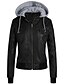 preiswerte Damen Jacken-Damen Jacke Alltag Herbst Winter Standard Mantel Normale Passform Jacken Langarm Solide Blau Schwarz