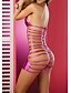 cheap Sexy Lingerie-Women&#039;s Backless Cut Out Suits Sexy Nightwear Solid Colored Fuchsia / Black One-Size
