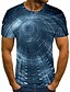 cheap Tank Tops-Men&#039;s T shirt Graphic Round Neck Daily Going out Short Sleeve Print Tops Streetwear Punk &amp; Gothic Navy Blue / Summer