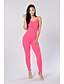 cheap Jumpsuits &amp; Rompers-womens spaghetti strap bodysuits one piece jumpsuits rompers playsuit black