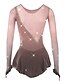 cheap Ice Skating-Figure Skating Dress Women&#039;s Girls&#039; Ice Skating Dress Outfits Black White Yellow Patchwork Mesh Spandex High Elasticity Practice Professional Competition Skating Wear Breathable Handmade Crystal