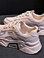 economico Women&#039;s Sneakers-Per donna scarpe da ginnastica Giornaliero Piatto Punta tonda Corsa Di corda Con lacci intrecciali Nero Rosa Beige