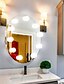 billige Badeværelsesbelysning-forfængelighed spejl lys vægmontering hollywood stil led forfængelighed lys med 10 justerbare og dæmpbare led pærer forfængelighed lys kit til spejl led lys til makeup spejl