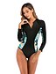 cheap Tankini-Women&#039;s Sporty Basic Black Green Bandeau Tankini Swimwear Swimsuit - Floral Geometric Color Block S M L Black