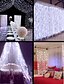 cheap LED String Lights-LED Curtain Lights Outdoor Waterproof Decoration LED Patio Wedding Garden Party Window Bedroom Outdoor String Lights for Hose Home Decoration Holidays 2x2M