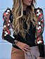 cheap T-Shirts-Women&#039;s Solid Colored Long Sleeve Pullover Sweater Jumper, Crew Neck Fall / Winter Black S / M / L