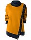 abordables Manteaux d&#039;Hiver-Femme Sweatshirt Bloc de Couleur Simple Pulls Capuche Pulls molletonnés Rouge Jaune Vert