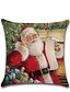 cheap Home &amp; Garden-Christmas Throw Pillow Cover 6PCS Xmas Holiday Cartoon Traditional Christmas Throw Cushion Home Decoration