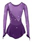 cheap Ice Skating-Figure Skating Dress Women&#039;s Girls&#039; Ice Skating Dress Outfits Black White Yellow Patchwork Mesh Spandex High Elasticity Practice Professional Competition Skating Wear Breathable Handmade Crystal
