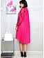 cheap Casual Dresses-Women&#039;s Shift Dress - Floral Fuchsia Army Green One-Size