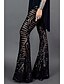 cheap Bottoms-Women&#039;s Basic Wide Leg Pants Solid Colored Sequins High Waist Black Brown