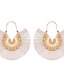 cheap Earrings-Women&#039;s Drop Earrings Hoop Earrings Earrings Tassel Fringe Joy Blessed Earrings Jewelry Navy / Light Coffee / Beige / White For Holiday Prom Club Bar Festival