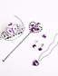 cheap Kids&#039; Headpieces-5 sets Kids Girls&#039; Sweet Heart Heart Hair Accessories Purple One-Size / Headbands
