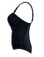 preiswerte Einteiler-Damen Badeanzug Ein Stück EU- / US-Größe Bademode Einfarbig Schwarz Stirnband Badeanzüge Basic