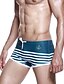 cheap Pants-Men&#039;s Swimwear One Piece Swimsuit Striped Blue Army Green Black Royal Blue White Swimwear Bathing Suits