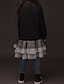 cheap Girls&#039; Dresses-Kids Little Girls&#039; Dress Striped Black Dresses