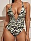 cheap One-Pieces-Women&#039;s Green One-piece Swimwear Swimsuit - Camo / Camouflage S M L Green